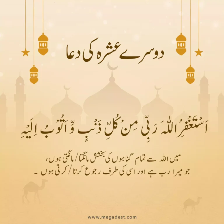 Dosray Ashray ki Dua WhatsApp DP & Status